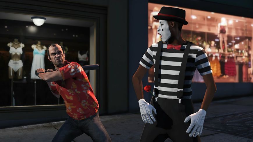 Игра Grand Theft Auto V Premium Online Edition (PS4) 5026555424271 фото