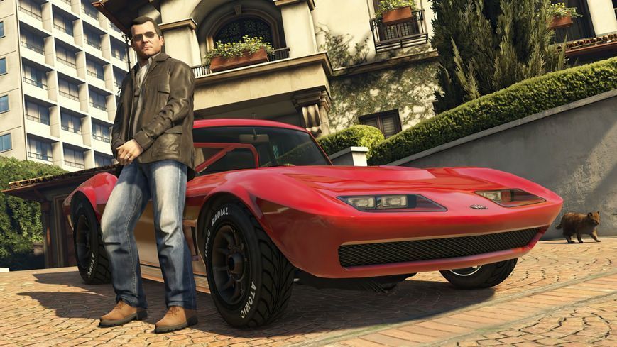 Игра Grand Theft Auto V Premium Online Edition (PS4) 5026555424271 фото
