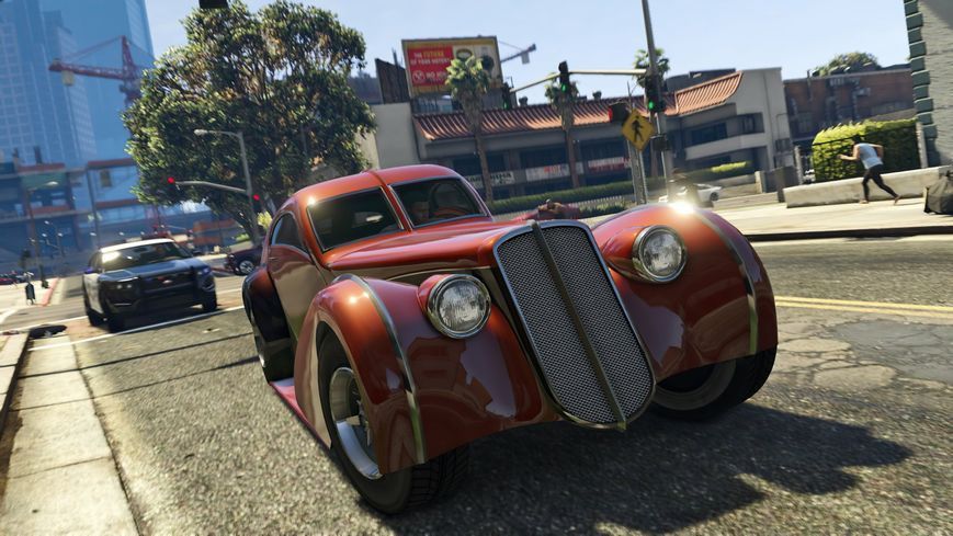 Игра Grand Theft Auto V Premium Online Edition (PS4) 5026555424271 фото