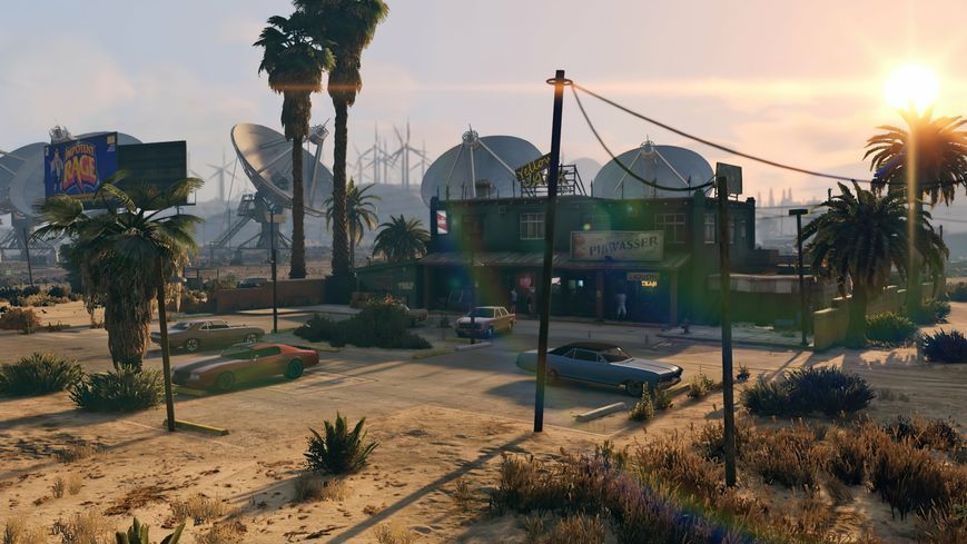 Игра Grand Theft Auto V Premium Online Edition (PS4) 5026555424271 фото