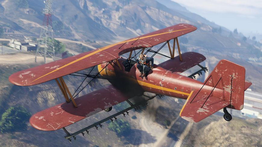 Игра Grand Theft Auto V Premium Online Edition (PS4) 5026555424271 фото