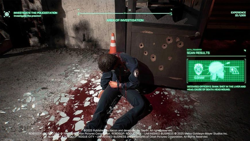 Игра RoboCop: Rogue City - Unfinished Business (PS5) B0F4RQ9K6S фото