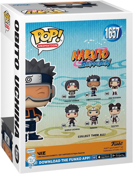 Колекційна фігурка Funko POP! Naruto: Obito Uchiha (5908305248408) 5908305248408 фото