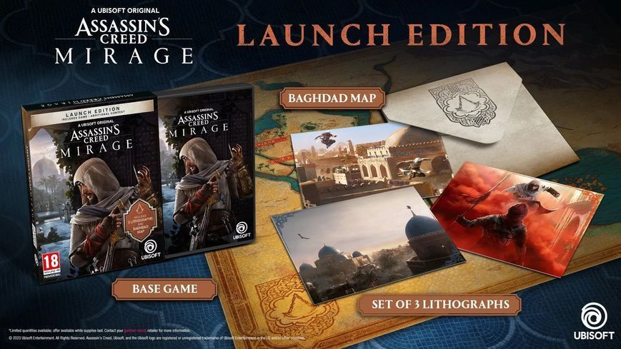 Гра Assassin's Creed Mirage Launch Edition (PS4) 3307216258018 фото