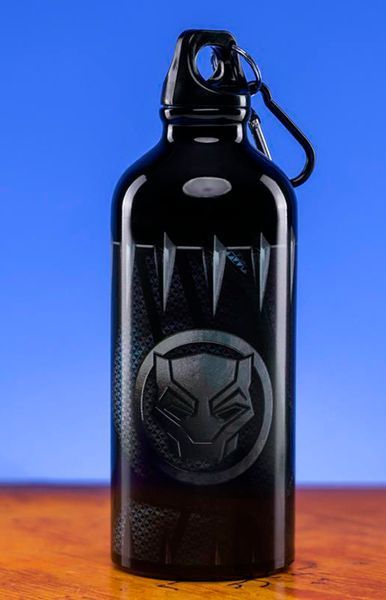 Пляшка для води Black Panther Metal Water Bottle Paladone PP4837BP фото