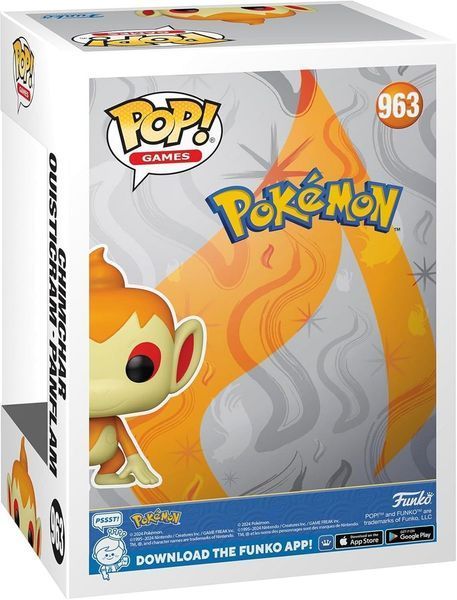 Колекційна фігурка Funko POP Games: Pokemon - Chimchar (889698709255) 889698709255 фото