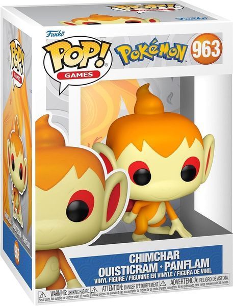 Колекційна фігурка Funko POP Games: Pokemon - Chimchar (889698709255) 889698709255 фото