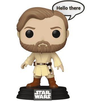 Фігурка Funko POP Star Wars: Sayings - Obi-Wan Kenobi (Hello There) (889698835954) 889698835954 фото