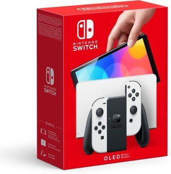 Ігрова консоль Nintendo Switch OLED (біла) 45496453435 фото
