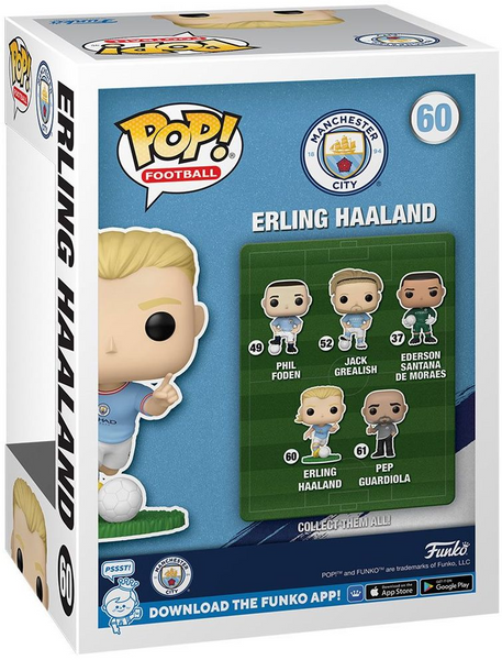 Коллекционная фигурка Funko POP! Football: FC Manchester City - Erling Haaland (5908305246947) 5908305246947 фото