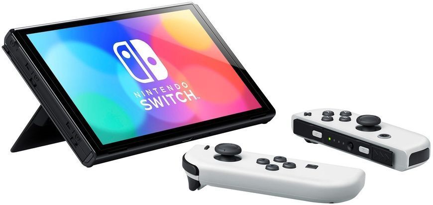 Игровая консоль Nintendo Switch OLED (белая) 45496453435 фото