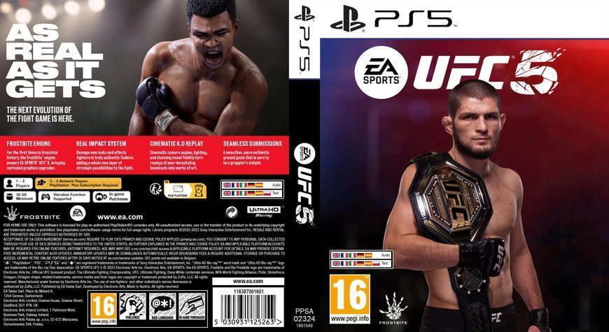 Гра EA SPORTS UFC 5 (PS5) 1163870 фото