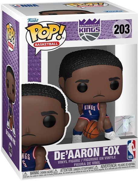 Коллекционная фигурка Funko POP NBA: KINGS - De'aaron Fox (CE 24), (889698838467) 889698838467 фото