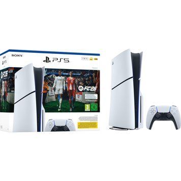 Игровая консоль PlayStation 5 Slim Blu-ray (код на игру EA Sports FC 26) UA 1000049854 фото