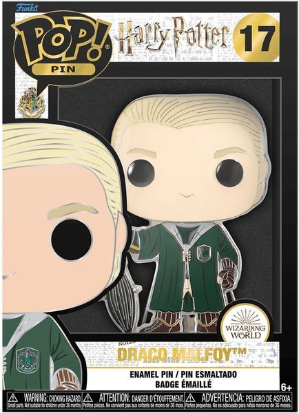 Колекційна фігурка Funko POP PIN: Harry Potter - Draco Malfoy (HPPP0019) HPPP0019 фото