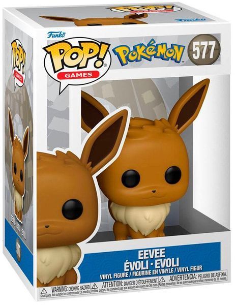 Колекційна фігурка Funko POP! Pokemon: Eevee (EMEA) (5908305241515) 5908305241515 фото
