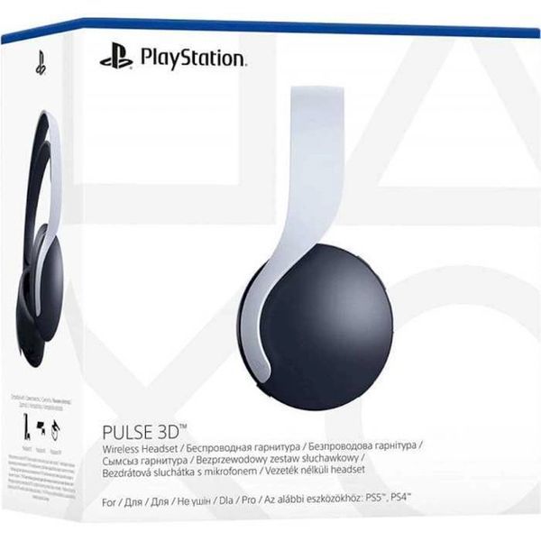 Беспроводная гарнитура PlayStation Pulse 3D White (9387909) 9387909 фото