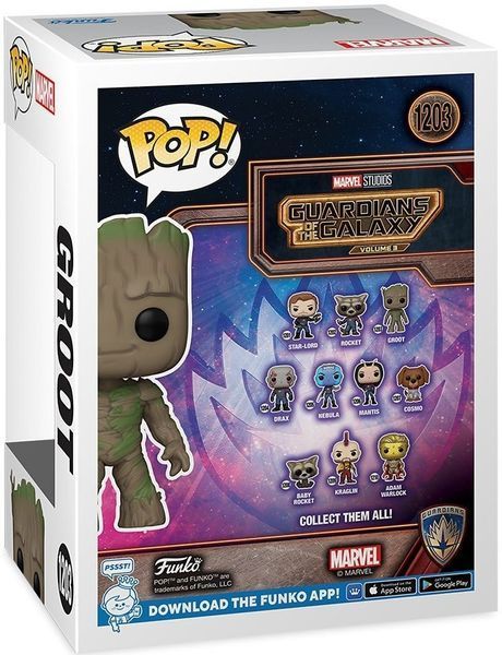 Коллекционная фигурка Funko POP: Marvel - Guardians of the Galaxy - Groot (889698675109) 889698675109 фото