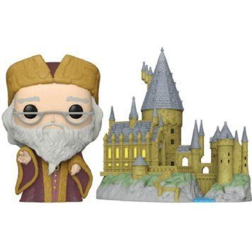 Колекційна фігурка Funko POP Town: Harry Potter - Dumbledore w/Hogwarts (889698573696) 889698573696 фото