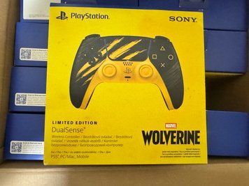 Беспроводной геймпад DualSense PS5 Marvel's Wolverine Yellow Limited Edition (М'ята коробка) B1000056821B фото