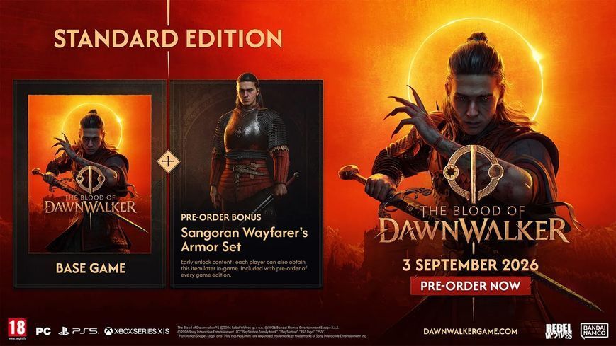 Гра The Blood of Dawnwalker Day 1 Edition (PS5) 3391892044157_Day_1 фото