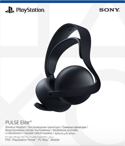 Беспроводная гарнитура PlayStation Pulse Elite Midnight Black (1000044486) 1000039806 фото