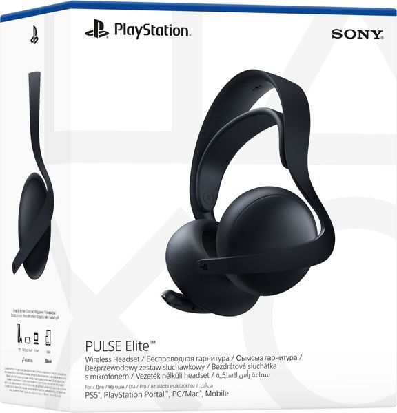 Беспроводная гарнитура PlayStation Pulse Elite Midnight Black (1000044486) 1000039806 фото