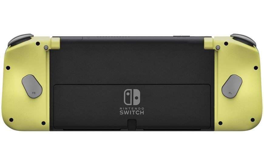 Контроллер Hori Split Pad Compact for Nintendo Switch Light Grey x Yellow (NSW-373U) NSW-373U фото