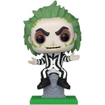 Колекційна фігурка Funko POP Plus: Beetlejuice S3 - Beetlejuice w/Tonbstone (889698835626) 889698835626 фото