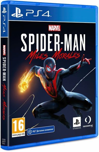 Гра Marvel Spider-Man: Miles Morales (PS4) 9819622 фото