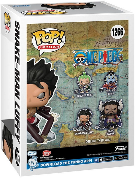 Колекційна фігурка Funko POP Animation: One Piece - Snake-Man Luffy (5908305243526) 5908305243526 фото
