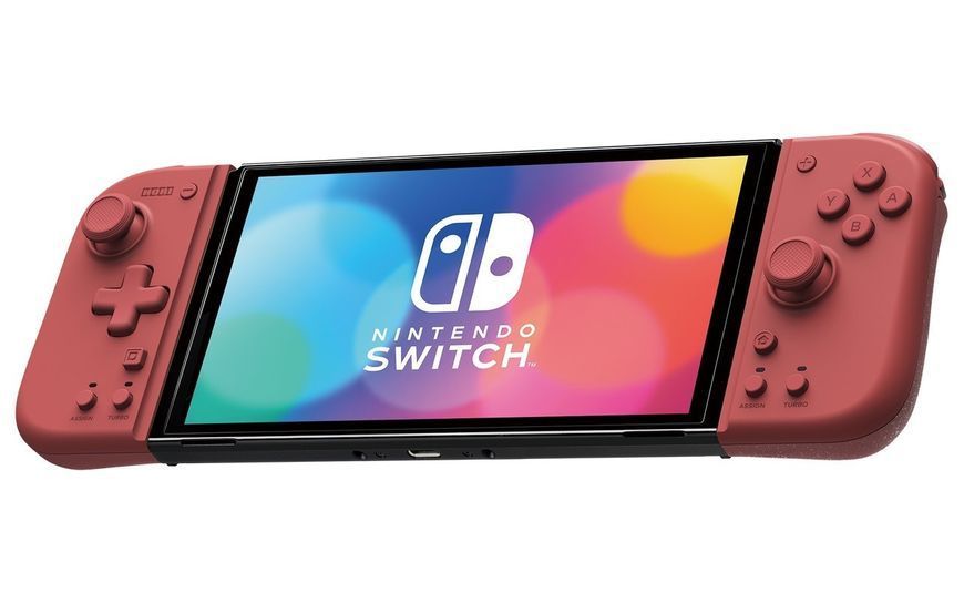 Контроллер Hori Split Pad Compact for Nintendo Switch Apricot Red (NSW-398U) NSW-398U фото