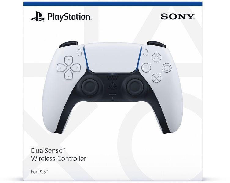 Бездротовий геймпад DualSense для PS5 White (9399902) 9399902 фото