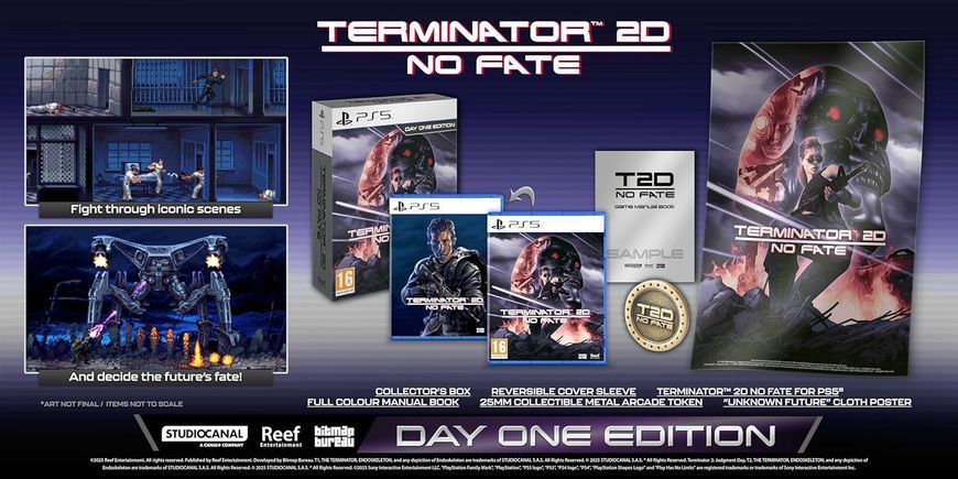 Игра консольная Terminator 2D: NO FATE - Day One Edition (PS5) B0DYPJBJ17 фото