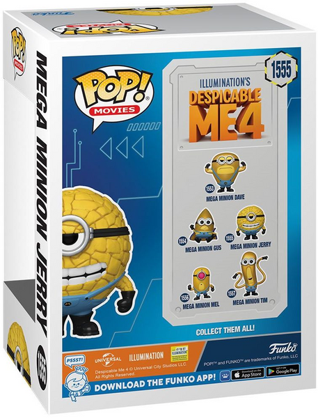 Коллекционная фигурка Funko POP! Despicable Me 4: Mega Minion Jerry (5908305248378) 5908305248378 фото