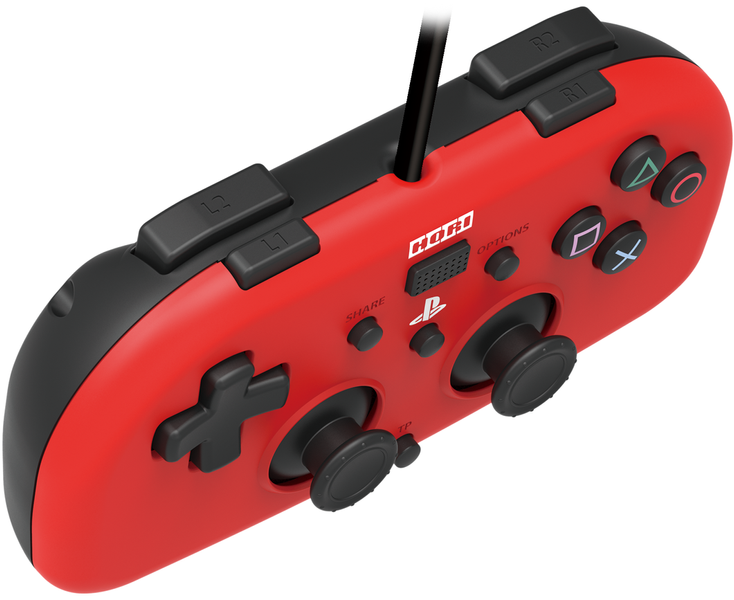 Геймпад Hori Mini Wired Gamepad for PS4, Red PS4-101E PS4-101E фото