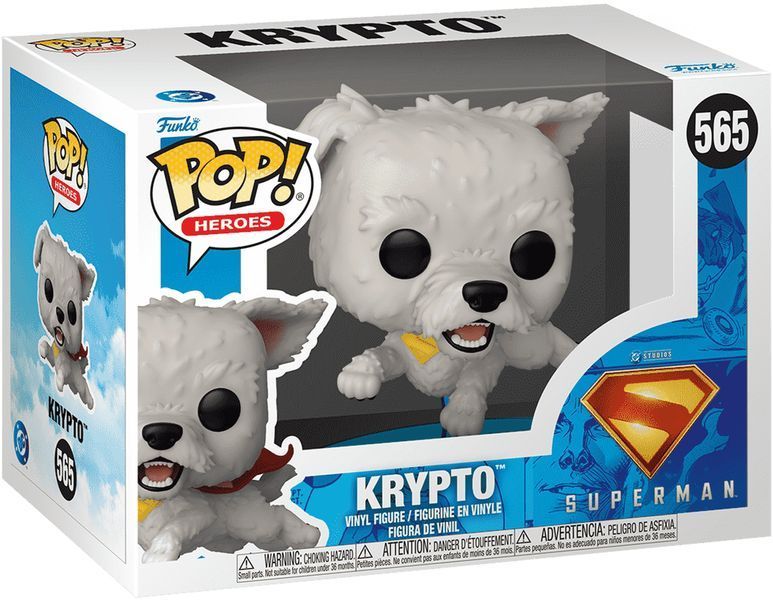 Коллекционная фигурка Funko POP DC: Superman 2025 - Krypto (5908305249955) 5908305249955 фото