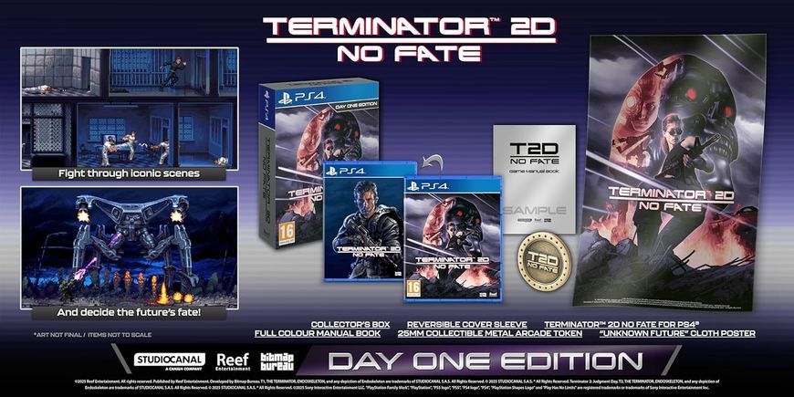 Игра консольная Terminator 2D: NO FATE - Day One Edition (PS4) B0DYPGDCZG фото
