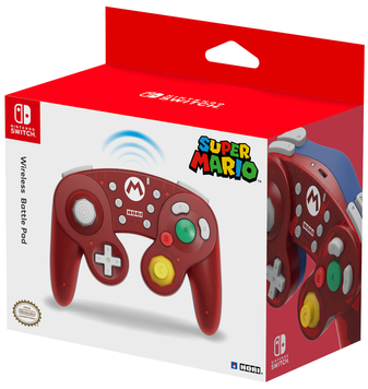 Геймпад Hori Wireless Battle Pad for Nintendo Switch Mario Edition NSW-273U NSW-273U фото