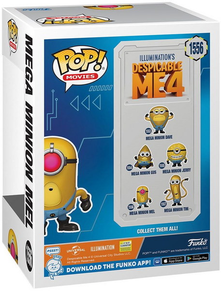 Коллекционная фигурка Funko POP! Despicable Me 4: Mega Minion Mel (5908305248347) 5908305248347 фото