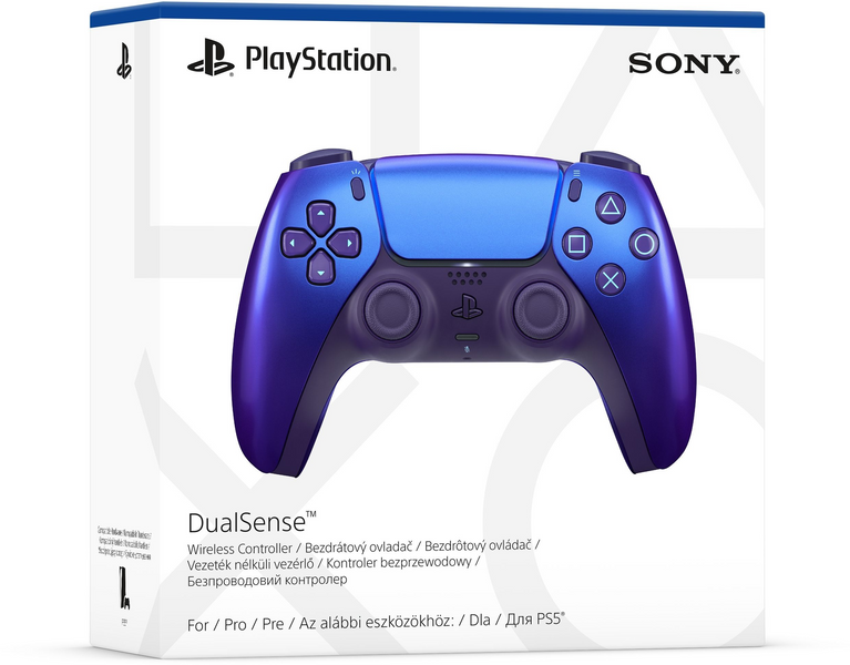 Бездротовий геймпад DualSense для PS5 Chrome Indigo (1000044476) 1000044476 фото