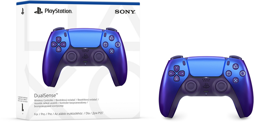 Бездротовий геймпад DualSense для PS5 Chrome Indigo (1000044476) 1000044476 фото