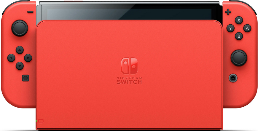 Игровая консоль Nintendo Switch OLED (Red Mario Special Edition) UA 45496453633 фото