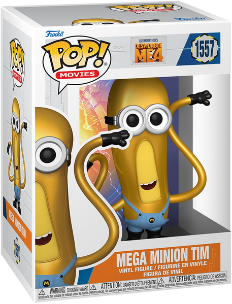 Коллекционная фигурка Funko POP! Despicable Me 4: Mega Minion Tim (5908305248385) 5908305248385 фото