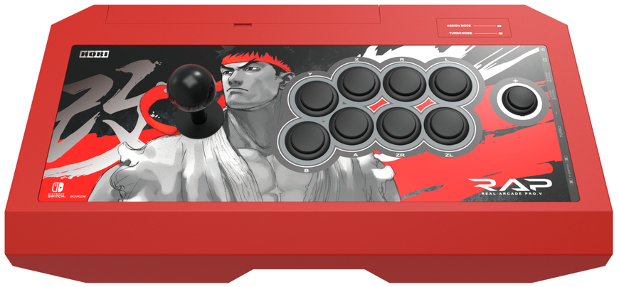 Аркадный стик Hori Real Arcade Pro V Hayabusa Street Fighter Ryu Edition for Nintendo Switch, PC (NSW-201U) NSW-201U фото