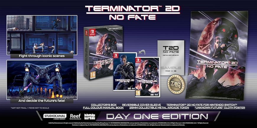 Игра консольная Terminator 2D: NO FATE - Day One Edition (Nintendo Switch) B0DYPGBT8G фото