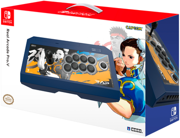 Аркадный стик Hori Real Arcade Pro V Hayabusa Street Fighter Chun-Li Edition for Nintendo Switch (NSW-202U) NSW-202U фото