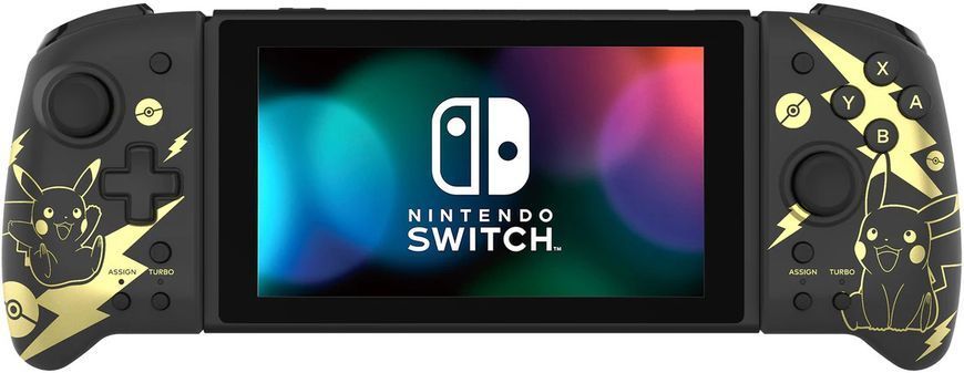 Контроллери Hori Split Pad Pro for Nintendo Switch Pok&eacute;mon: Pikachu Black & Gold NSW-295U NSW-295U фото