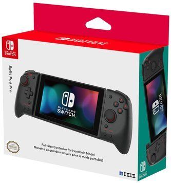 Контроллер Hori Split Pad Pro for Nintendo Switch Transparent Black Edition NSW-298U NSW-298U фото