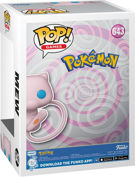 Колекційна фігурка Funko POP! Pokemon: Mew (5908305247180) 5908305247180 фото